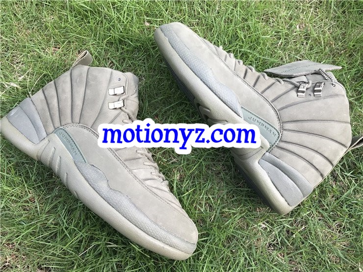 Authentic Air Jordan 12 PSNY Green